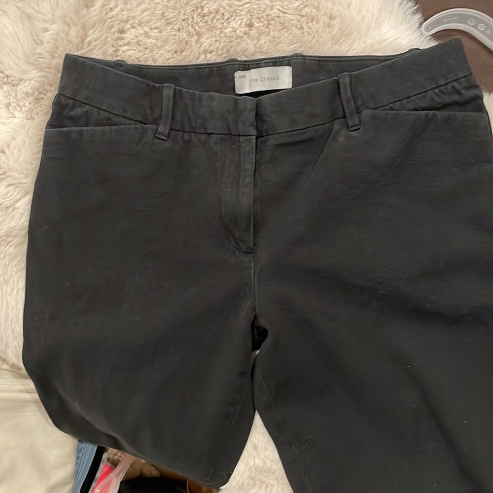 Gap black skinny pants - with pockets and stretch 4R
